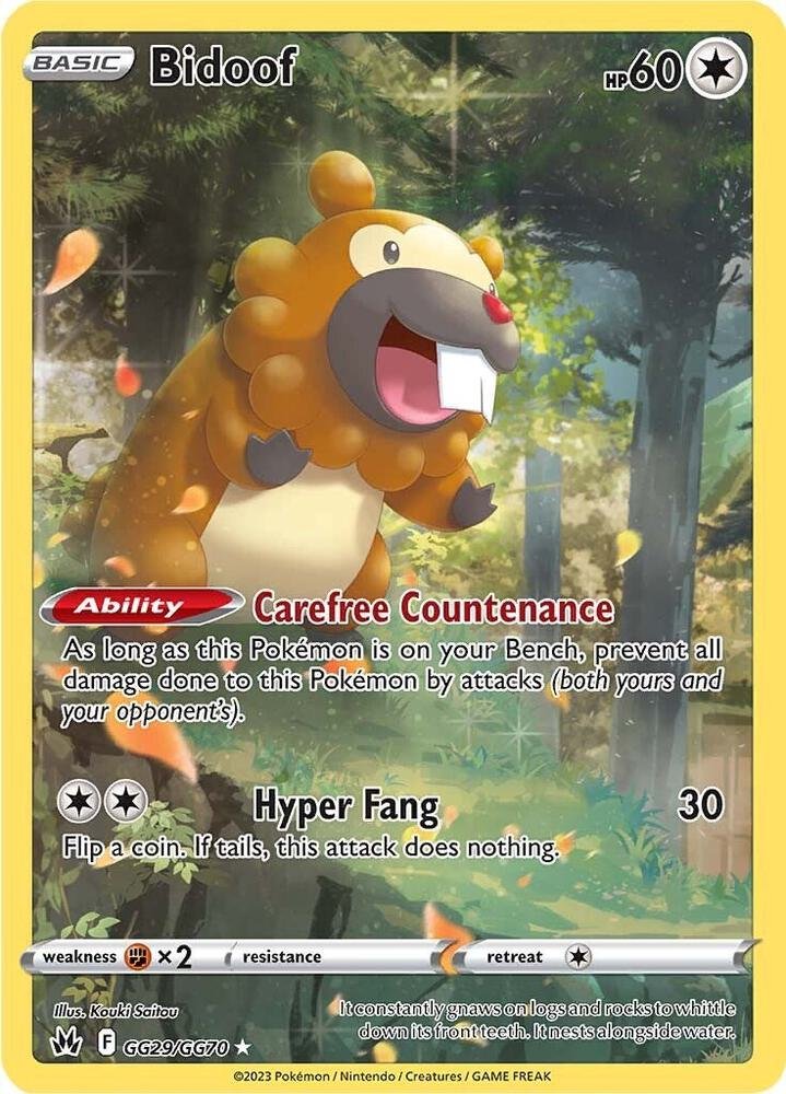 Bidoof GG29