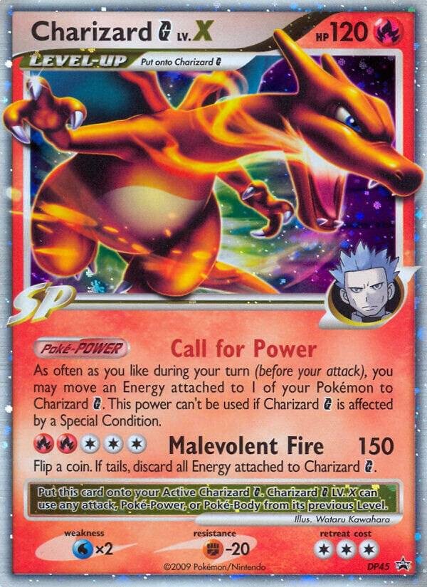 Charizard G LV.X DP45