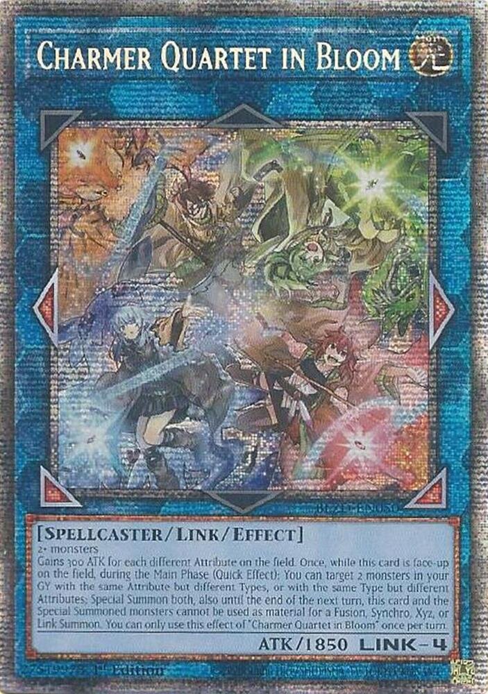 Charmer Quartet in Bloom (Starlight Rare) Blazing Dominion