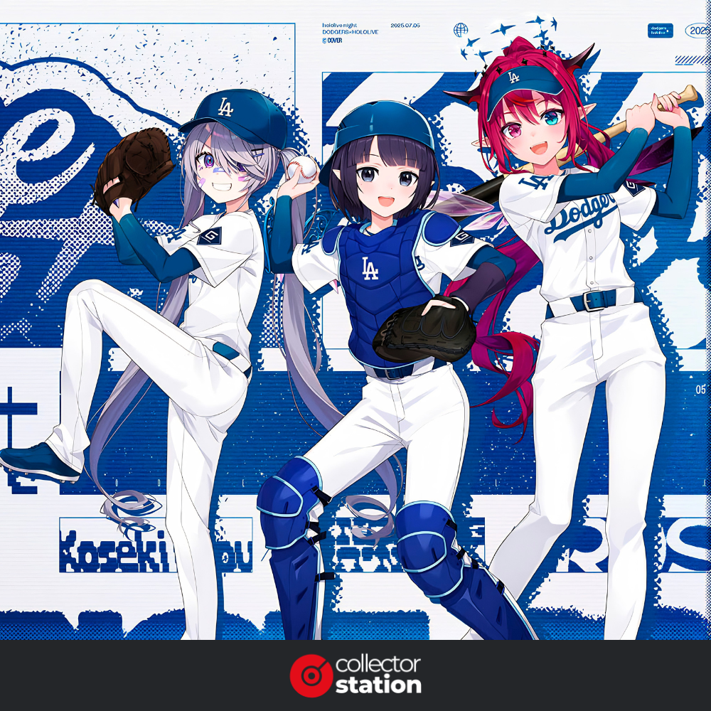 Dodgers X Hololive Cards