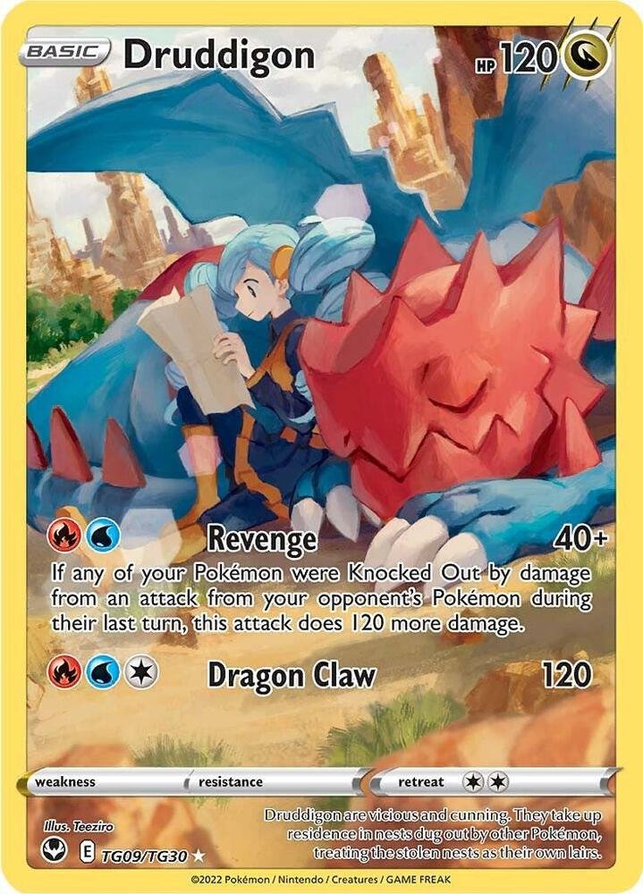 Druddigon TG09 Silver Tempest Trainer Gallery