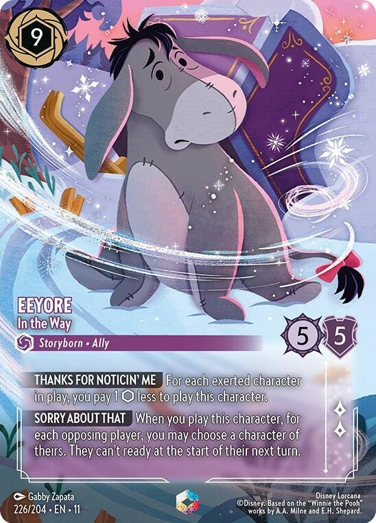 Eeyore In the Way (Enchanted) Winterspell