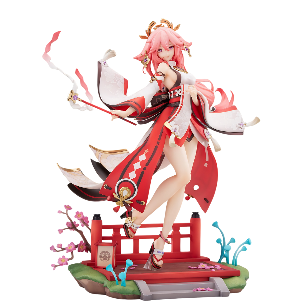 Genshin Impact Yae Miko Astute Amusement Figure