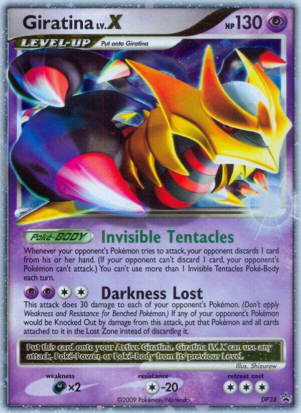 Giratina LV.X DP38