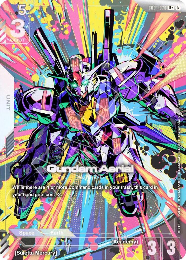 Gundam Aerial (R+) GD01 070 Edition Beta