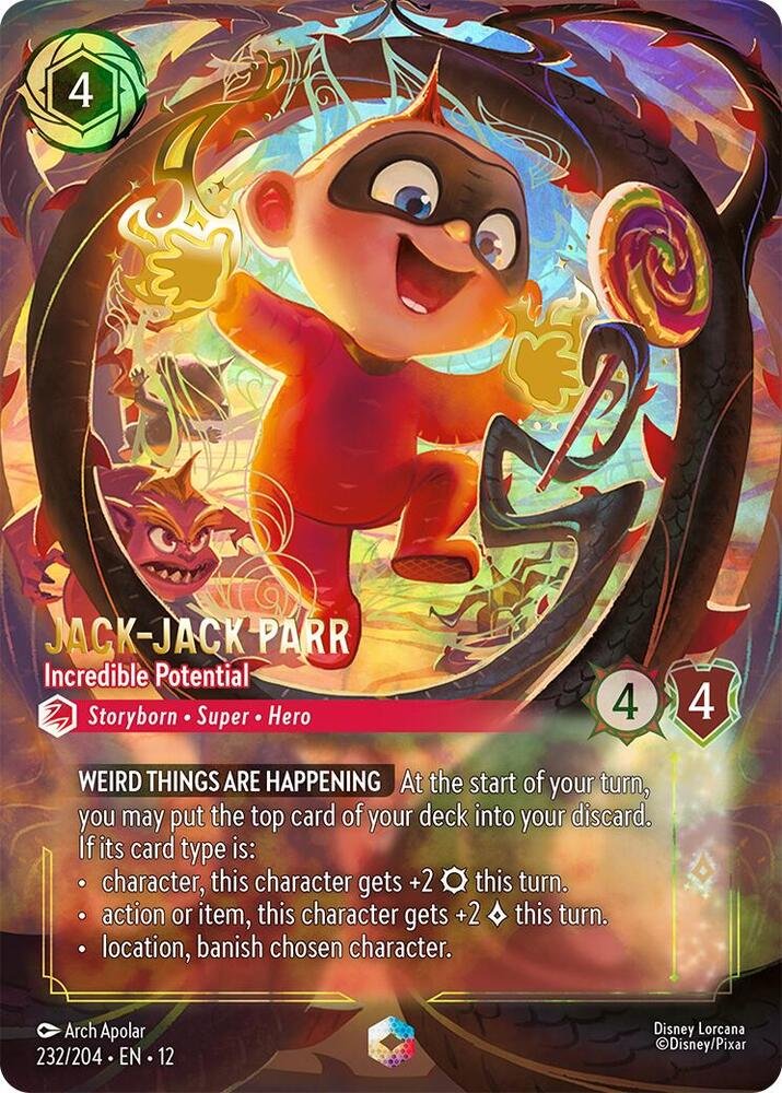 Jack Jack Parr Incredible Potential (Enchanted) Wilds Unknown