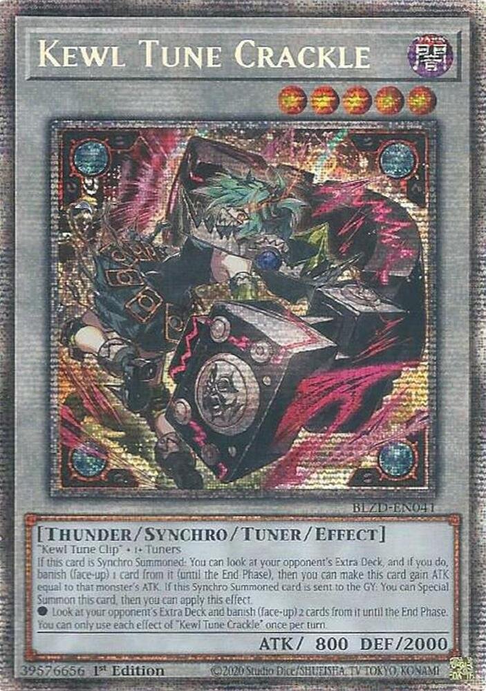 Kewl Tune Crackle (Starlight Rare) Blazing Dominion