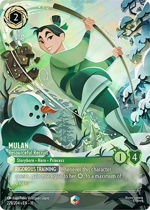 Mulan Resourceful Recruit (Enchanted) Winterspell