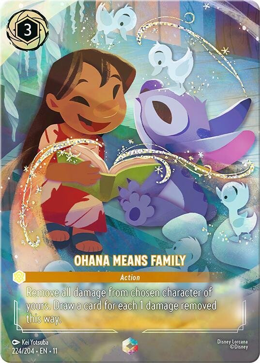 Ohana Means Family (Enchanted) Winterspell