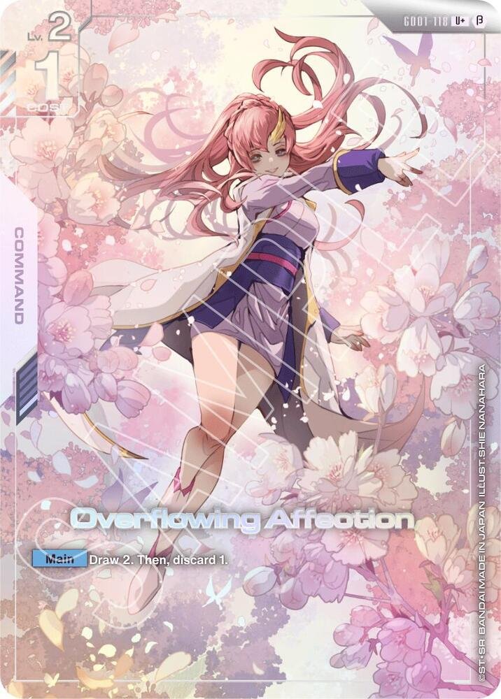 Overflowing Affection (U+) GD01 118 Edition Beta