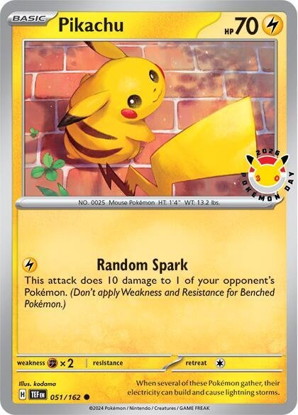Pikachu 051 Pokemon Day 2026