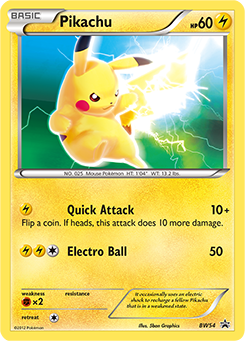 Pikachu BW54