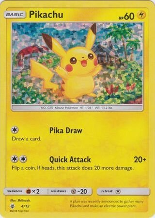 Pikachu McDonald's Promo 2018