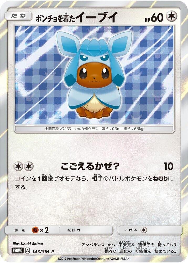 Poncho wearing Eevee 143