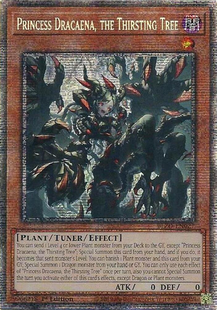 Princess Dracaena, the Thirsting Tree (Starlight Rare) Blazing Dominion