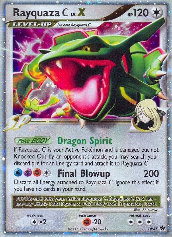 Rayquaza C LV.X DP47