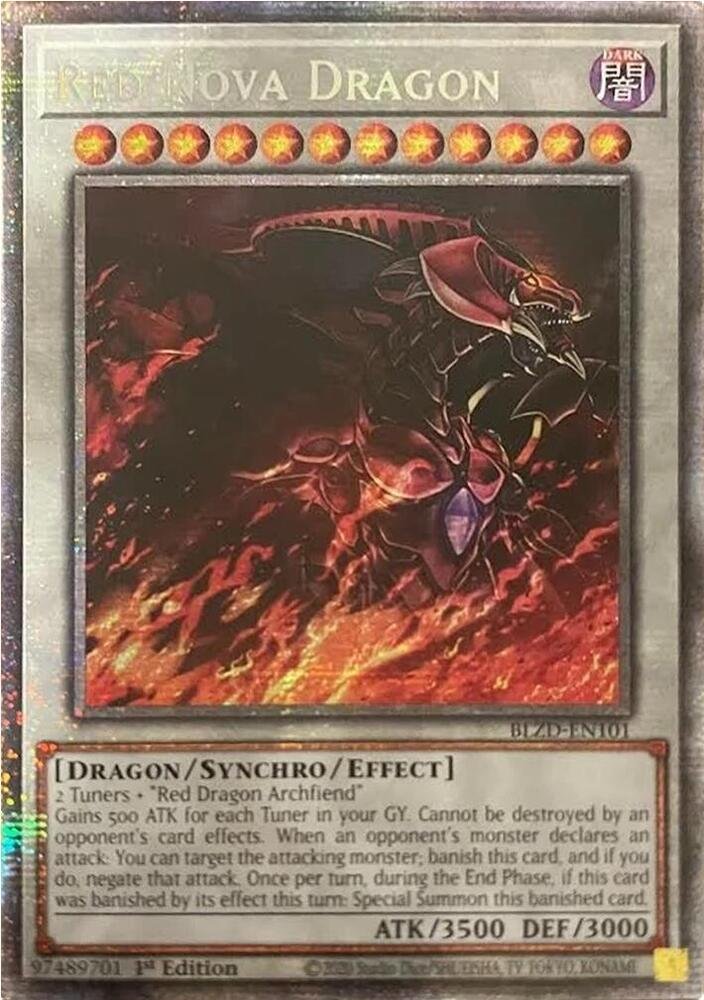 Red Nova Dragon (Starlight Rare) Blazing Dominion