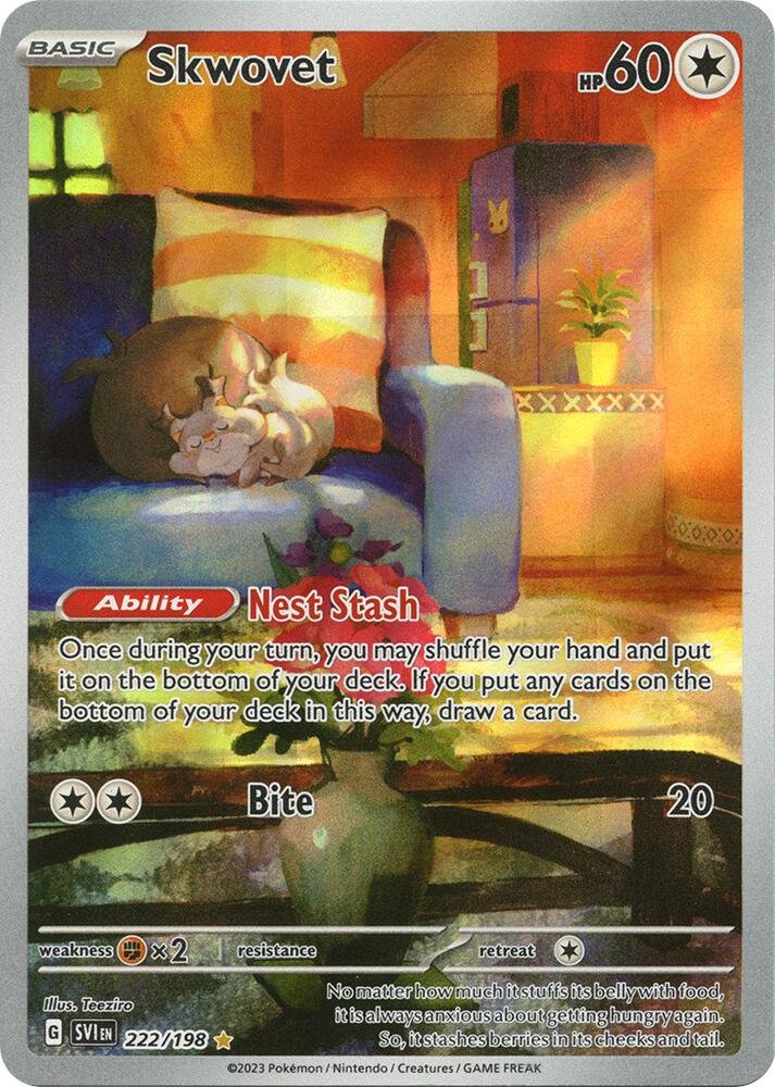 Skwovet 222 Scarlet & Violet Base Set
