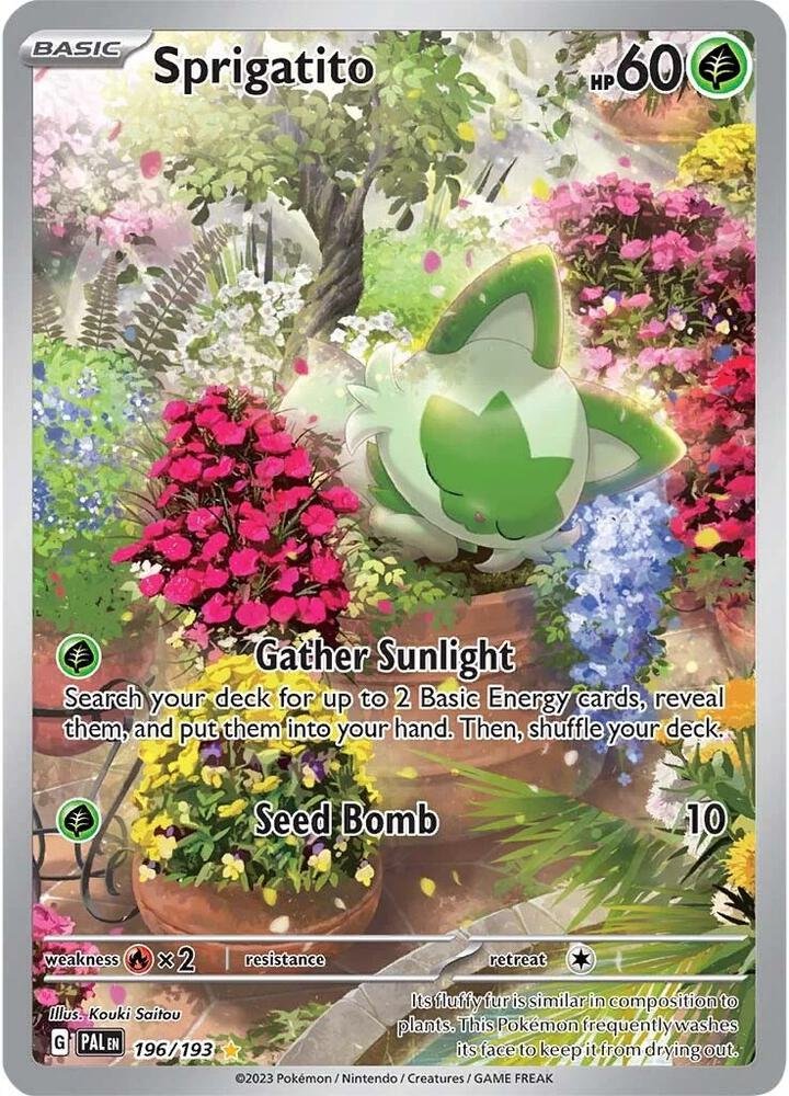 Sprigatito 196 Paldea Evolved