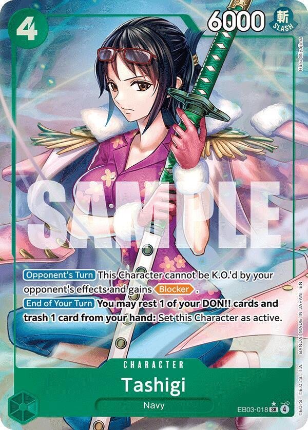 Tashigi (Alternate Art) EB03 018