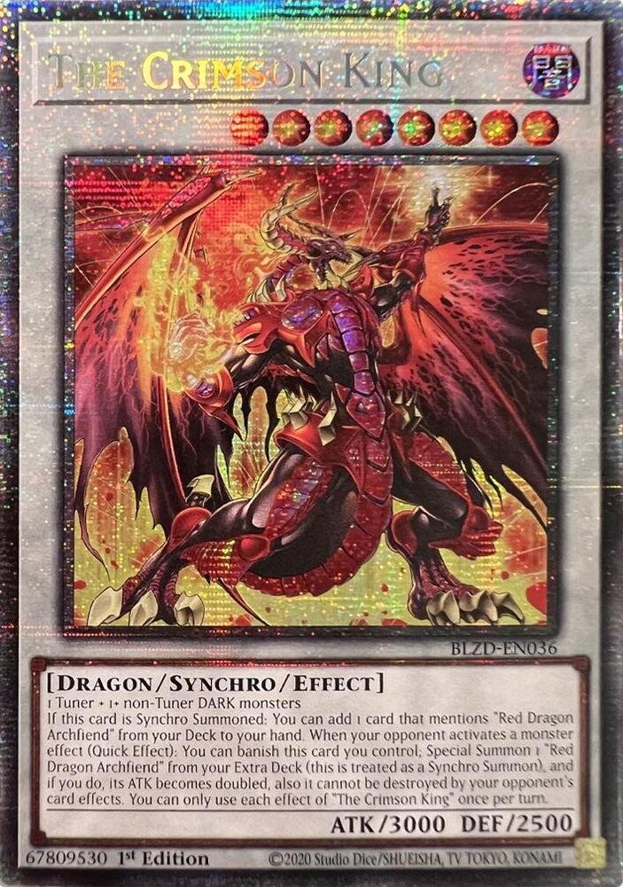 The Crimson King (Starlight Rare) Blazing Dominion