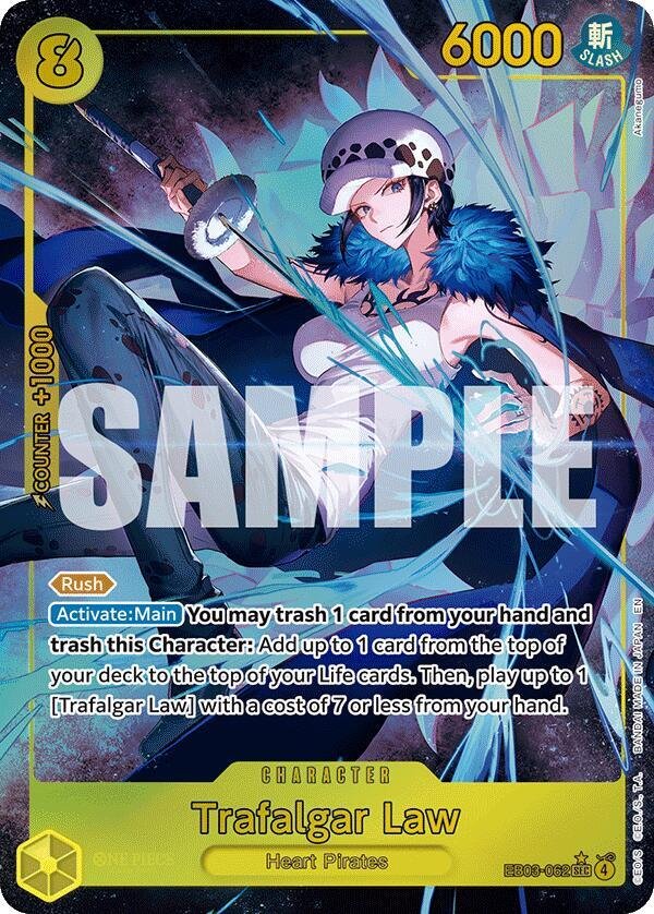 Trafalgar Law (Alternate Art) EB03 062