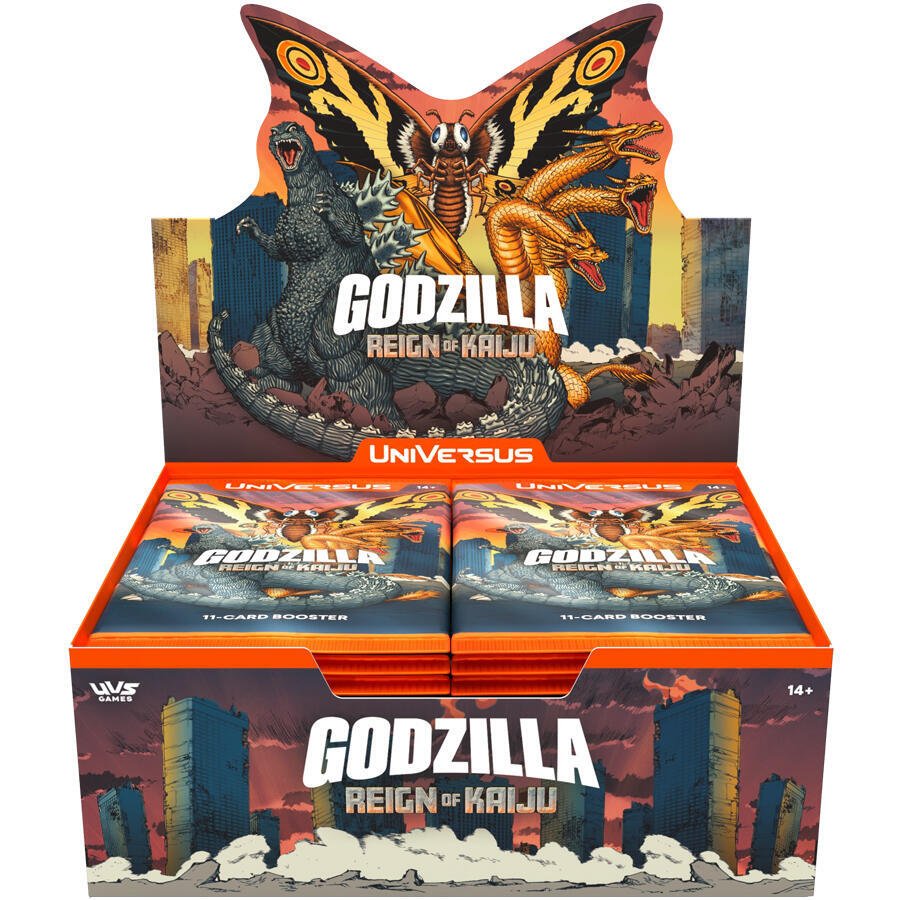 UniVersus TCG Godzilla Reign Of Kaiju Booster Box