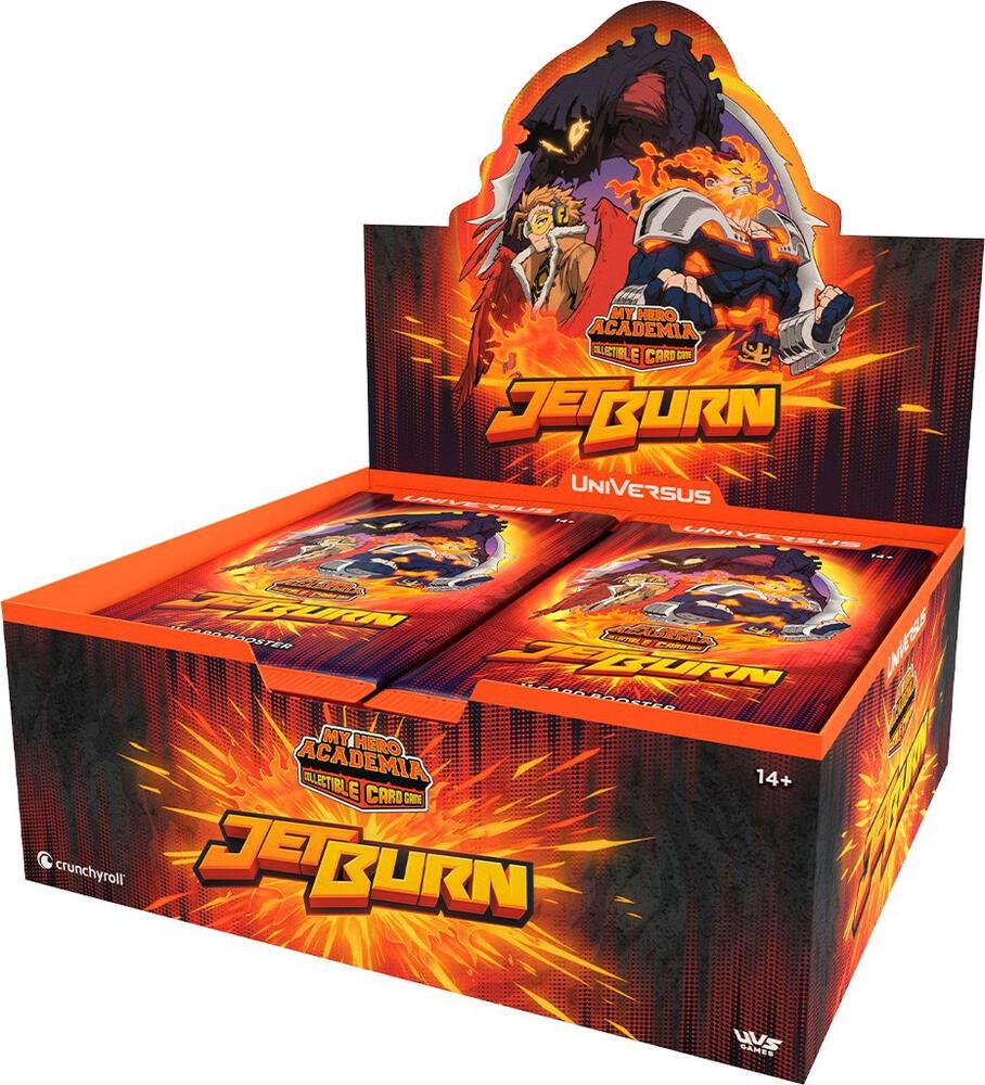 Universus TCG My Hero Academia Jet Burn Booster Box