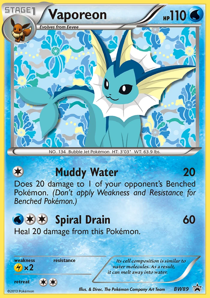 Vaporeon BW89
