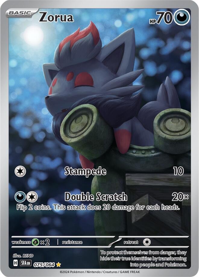 Zorua 075 Shrouded Fable