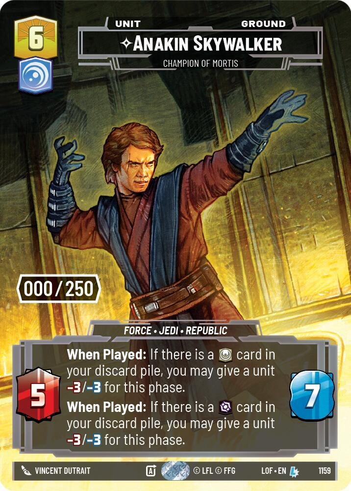 Anakin Skywalker Champion of Mortis (Serialized)