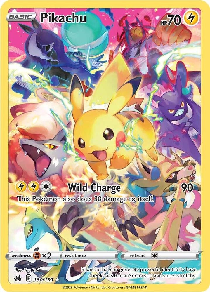 Pikachu 160 Crown Zenith