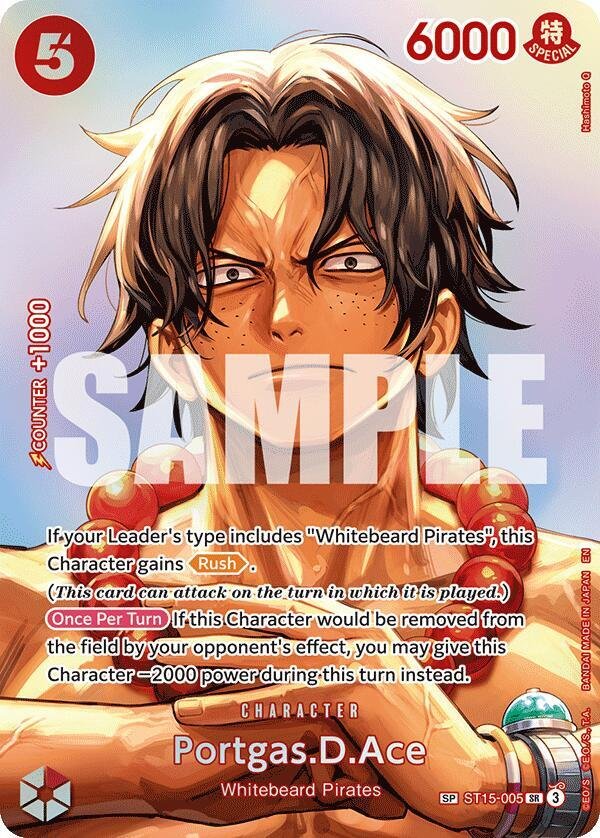 Portgas.D.Ace (SP) The Time of Battle (OP16)