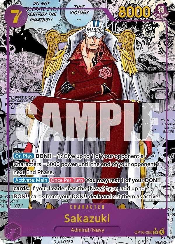 Sakazuki (Manga) The Time of Battle (OP16)