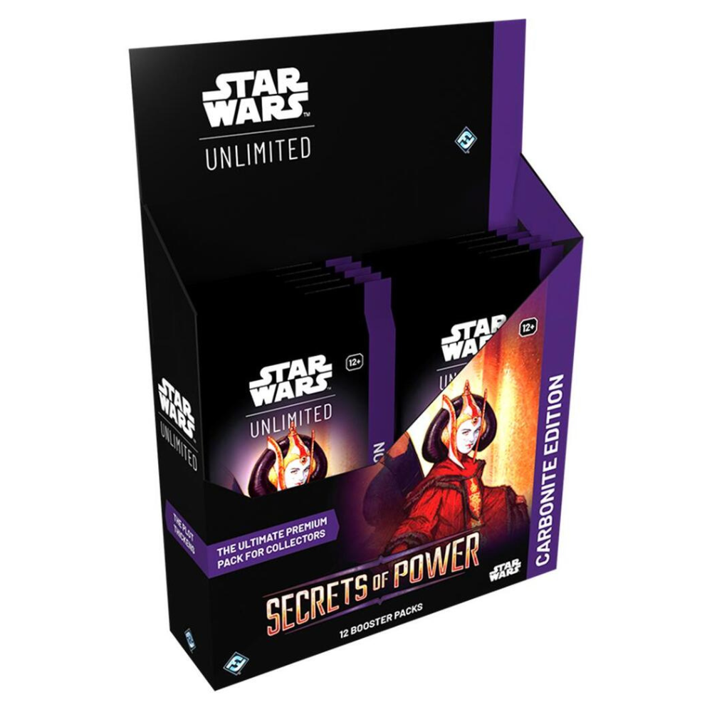 Star Wars Secrets of Power Carbonite Edition Booster Display