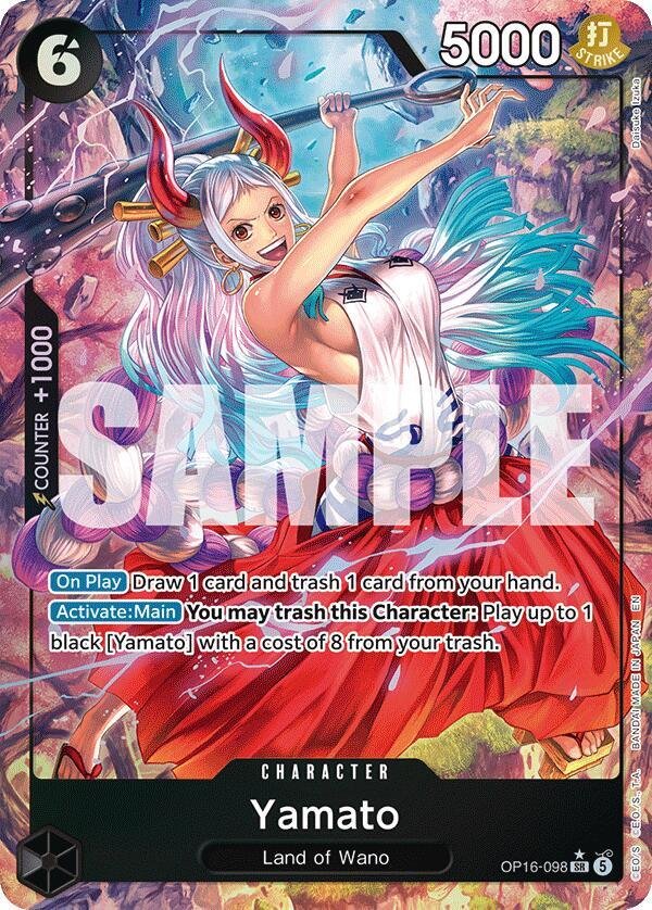 Yamato (098) (Alternate Art) The Time of Battle (OP16)