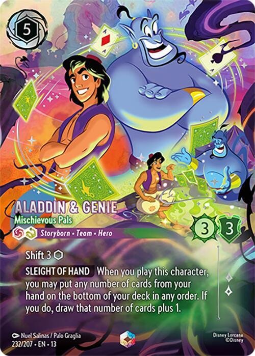 Aladdin & Genie Mischievous Pals (Enchanted)