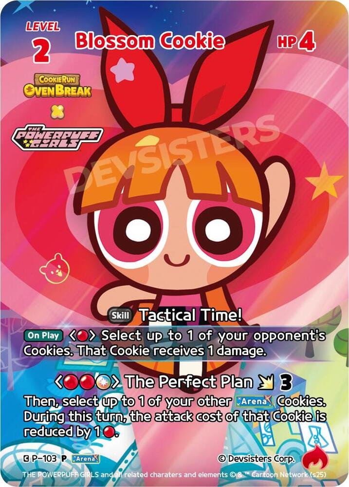Blossom Cookie Promotion Cards