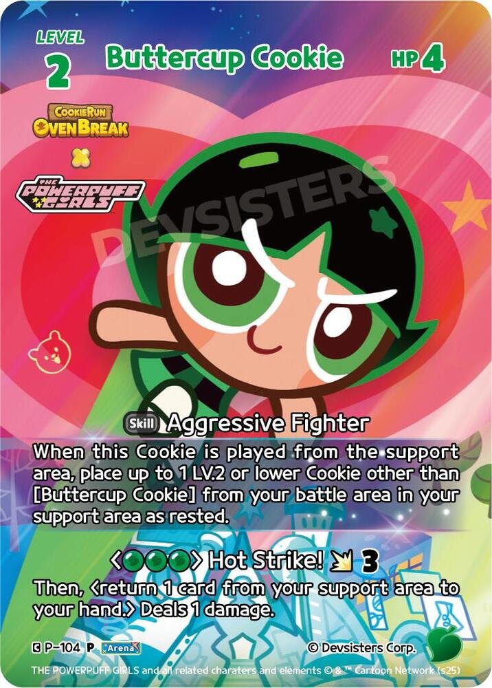 Buttercup Cookie Promotion Cards