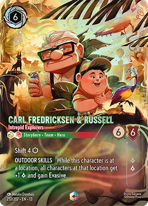 Carl Fredricksen & Russell Intrepid Explorers (Enchanted)
