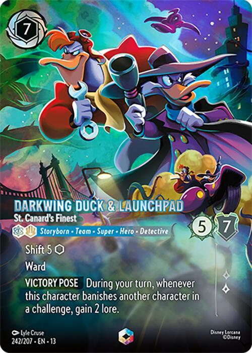 Darkwing Duck & Launchpad Lorcana