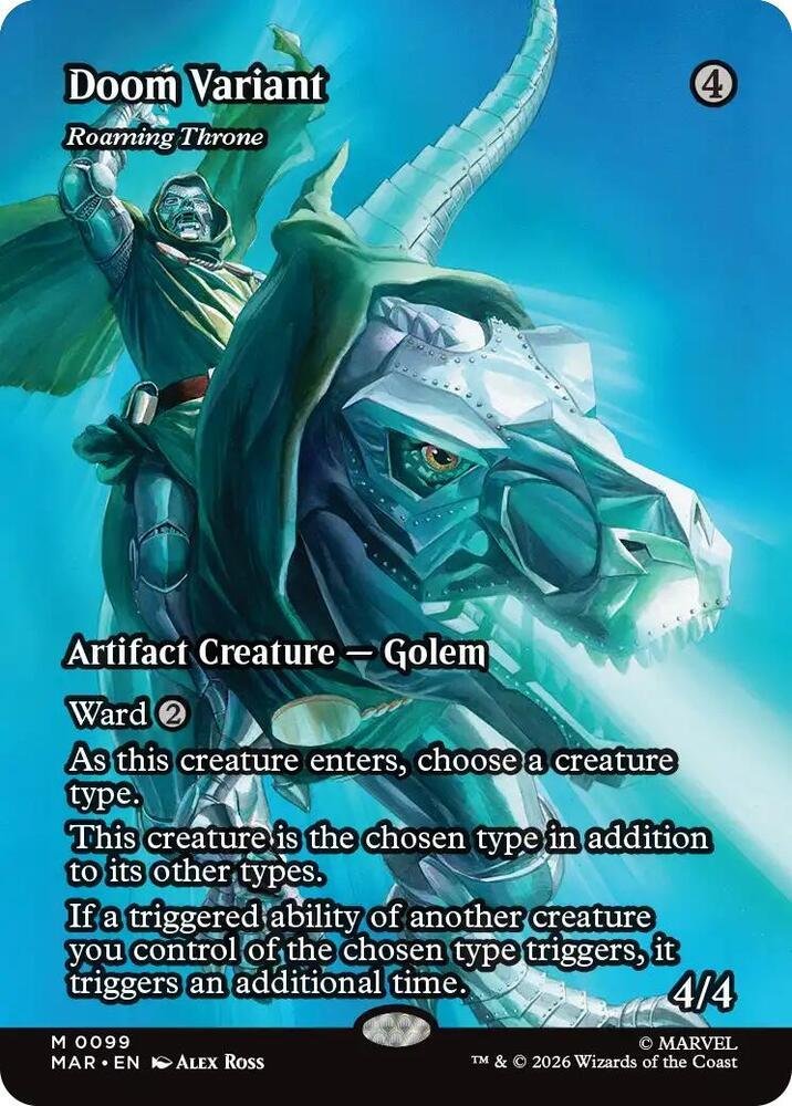 Doom Variant Roaming Throne (Borderless)