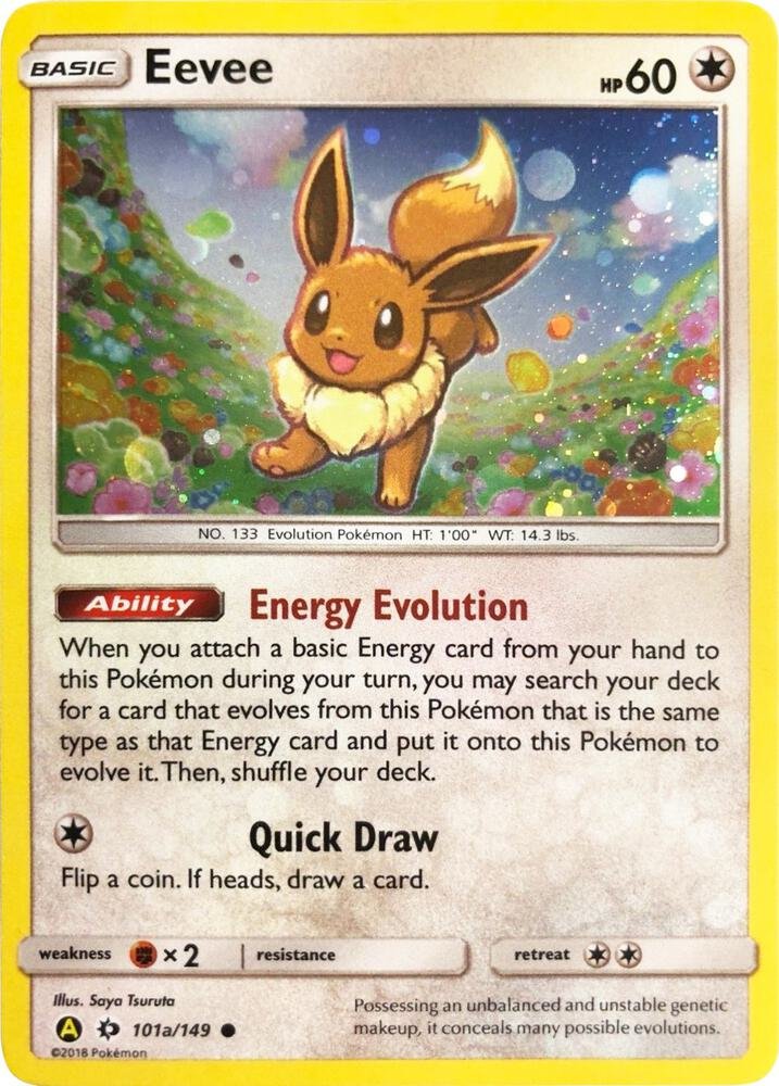 Eevee 101a Alternate Art Promos