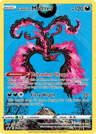 Galarian Moltres SWSH284