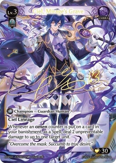 Grand Archive TCG Ciel, Mirage's Grave (CSR)