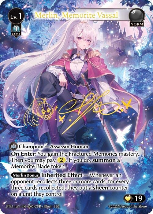 Grand Archive TCG Merlin, Memorite Vassal (CSR)