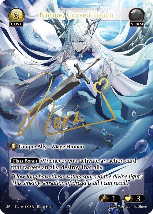 Grand Archive TCG Nimue, Cursed Touch (CSR)