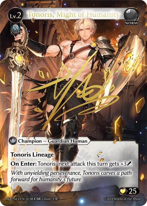 Grand Archive TCG Tonoris, Might of Humanity (CSR)