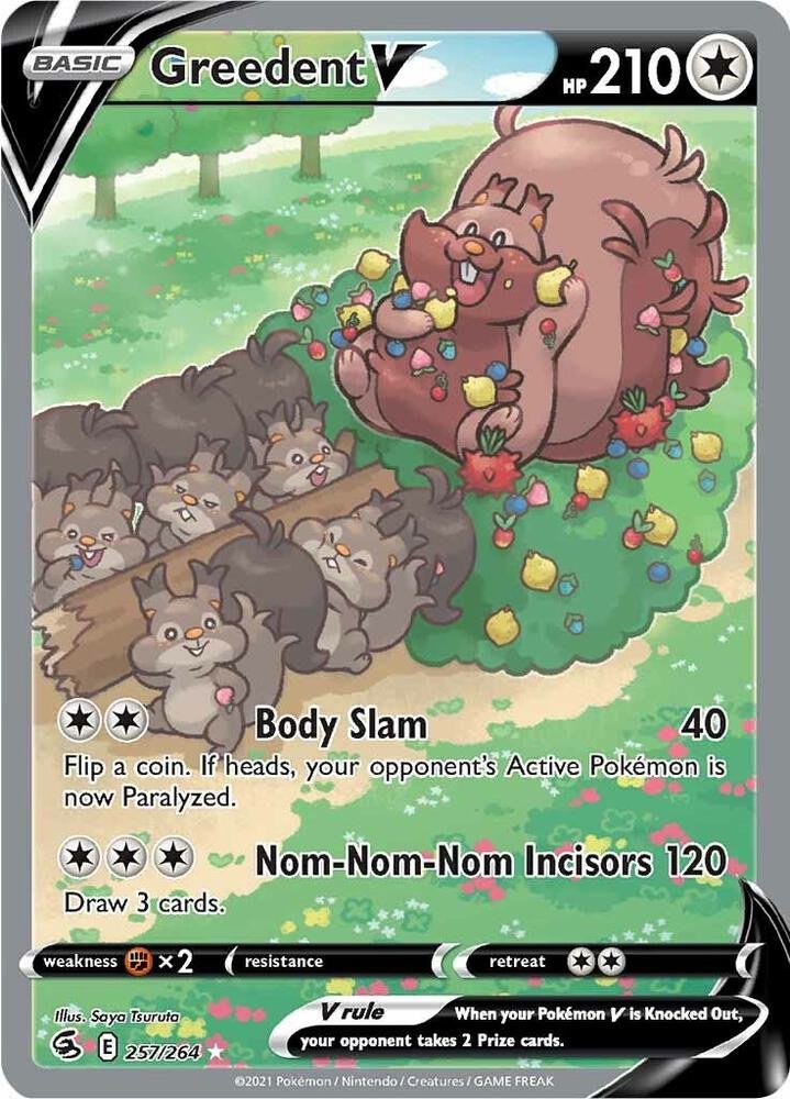 Greedent V (Alternate Full Art) SWSH08