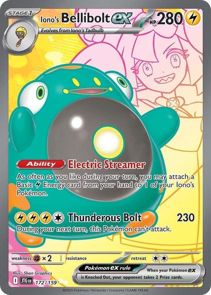Iono s Bellibolt ex 172